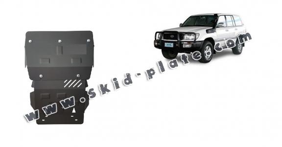 Steel skid plate for Toyota Land Cruiser J100