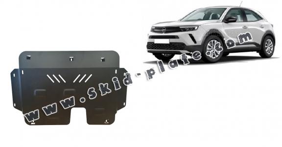 Steel skid plate for Opel Mokka