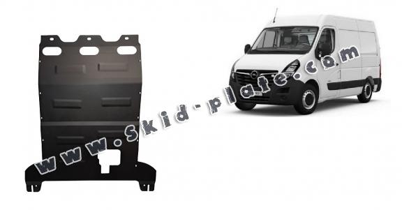 Steel skid plate for Opel Movano