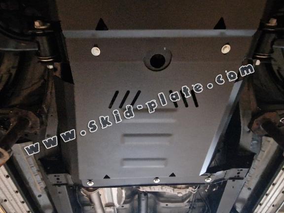 Steel gearbox skid plate for Evo Cross 4