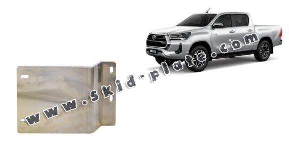 Aluminum DPF sensor skid plate  for Toyota Hilux