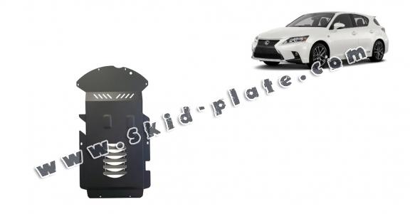 Steel catalytic converter plate/cat lock for Lexus CT200H