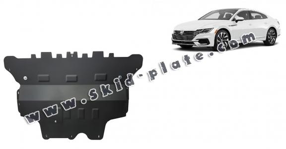 Steel skid plate for VW Passat Alltrack - manual gearbox