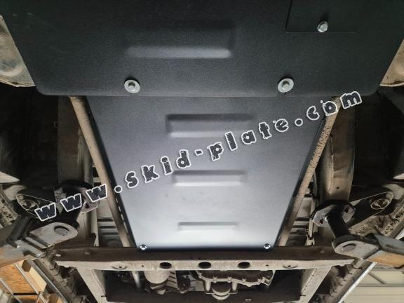 Steel gearbox skid plate for Hyundai Terracan