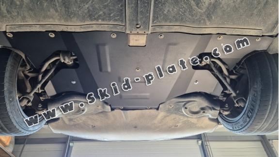 Rear electric motor skid plate for Tesla Model 3 AWD