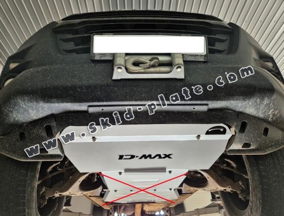 Steel radiator skid plate for Isuzu D-Max