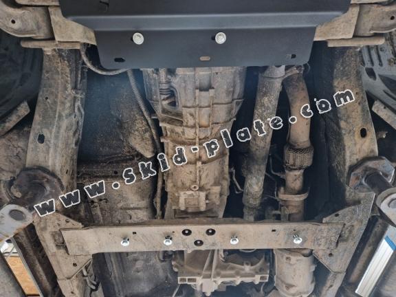 Steel gearbox skid plate for Nissan Navara