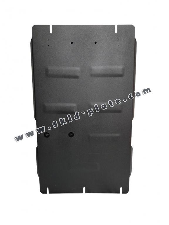 Steel gearbox skid plate for Nissan Navara D22