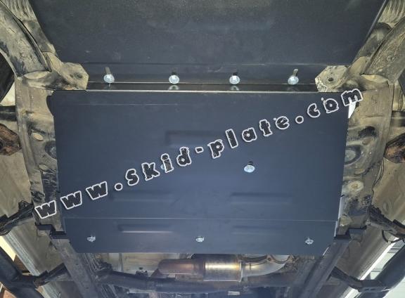 Steel gearbox and differential skid plate for Volkswagen Amarok -  V6 automat