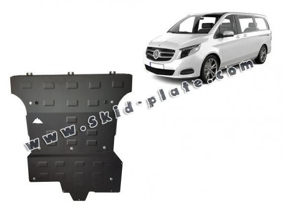 Steel skid plate for Mercedes Viano W447, 2.2 D, 4x4