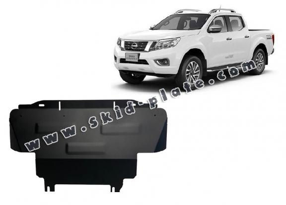 Steel radiator skid plate for Nissan Navara NP300 - D23