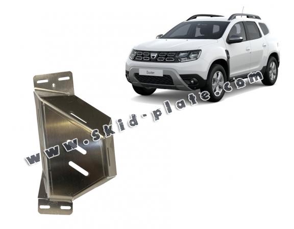 Aluminium EGR valve skid plate  for Dacia Duster 