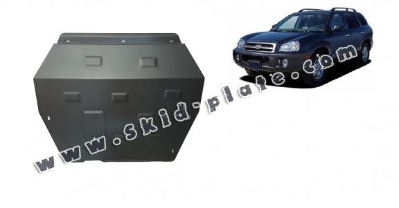 Steel skid plate for Hyundai Santa Fe