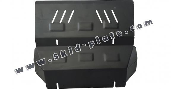 Steel radiator skid plate for Toyota Hilux Revo