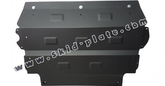 Steel skid plate for VW Tiguan