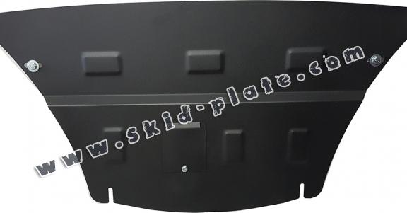 Steel skid plate for the protection of the engine and the gearbox for Seat Mii