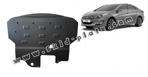 Steel skid plate for the protection of the engine and the gearbox for Hyundai i40