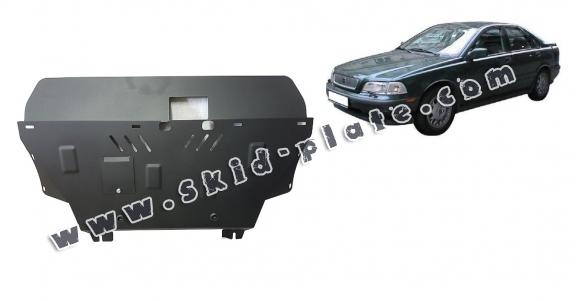 Steel skid plate for Volvo S40