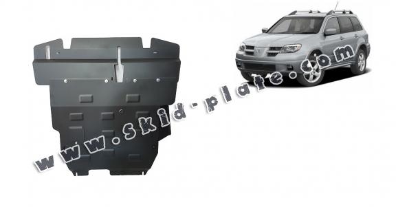 Steel skid plate for Mitsubishi Outlander