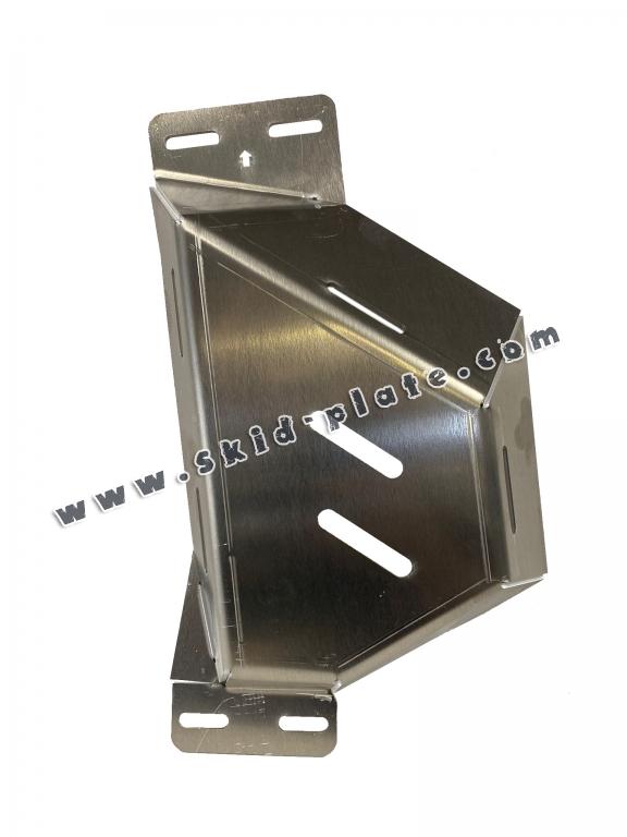 Aluminium EGR valve skid plate  for Dacia Duster 