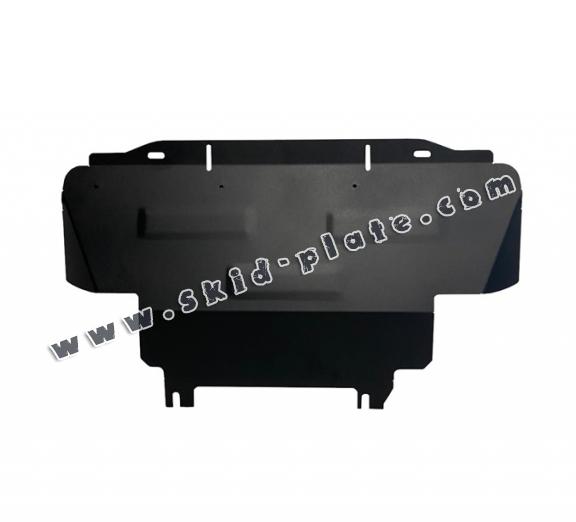 Steel radiator skid plate for Mercedes X-Class