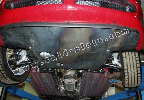 Steel skid plate for the protection of the engine and the gearbox for Alfa Romeo 147