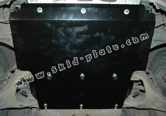 Steel skid plate for the protection of the engine and the radiator for Kia Sorento