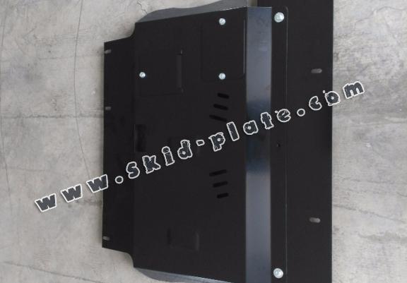 Steel skid plate for the protection of the engine, gearbox and differential for Fiat Idea