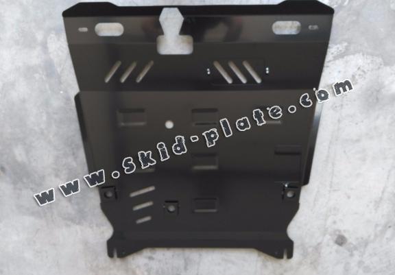 Steel skid plate for the protection of the engine and the gearbox for Mitsubishi ASX