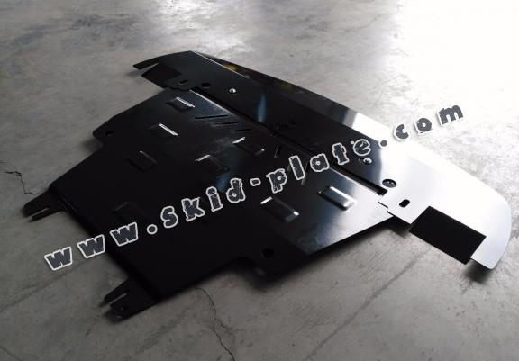 Steel skid plate for Nissan NV300