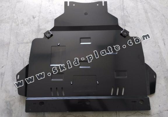 Steel skid plate for Volvo V50