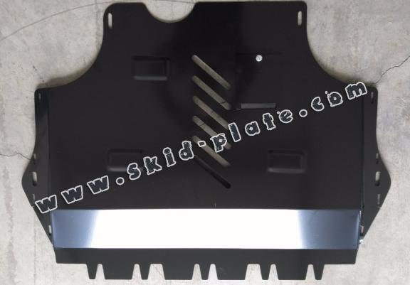 Steel skid plate for Skoda Superb