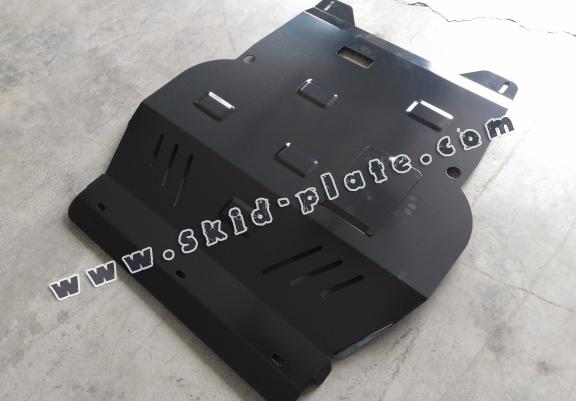 Steel skid plate for golf mk4