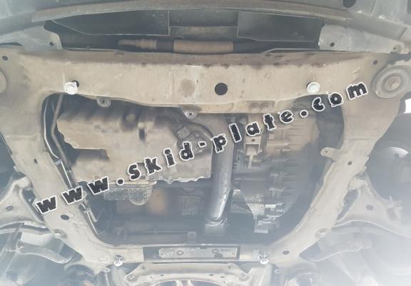 Steel skid plate for Volvo V70