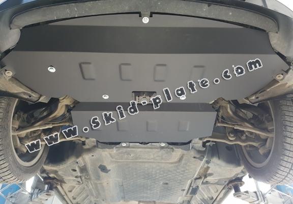 Steel skid plate for Mercedes C-Class W205