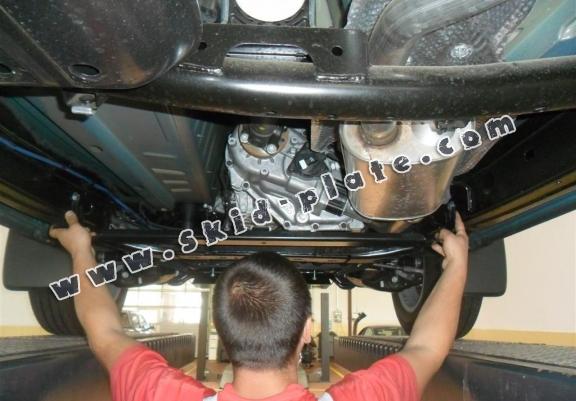 Steel gearbox and differential skid plate for Volkswagen Amarok