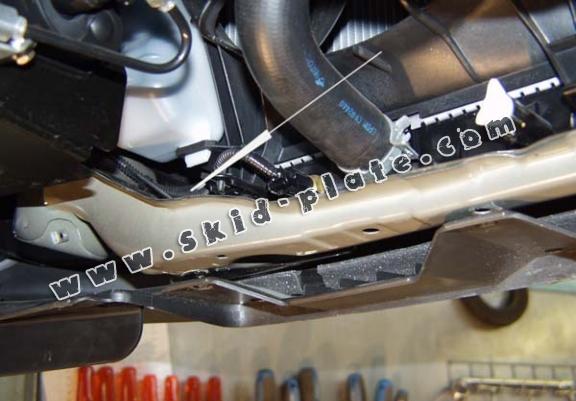 Steel skid plate for Honda Civic (hayon)