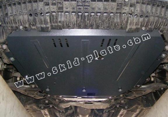 Steel skid plate for Toyota Prius