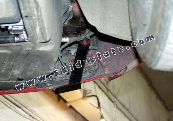 Steel skid plate for Volkswagen New Beetle