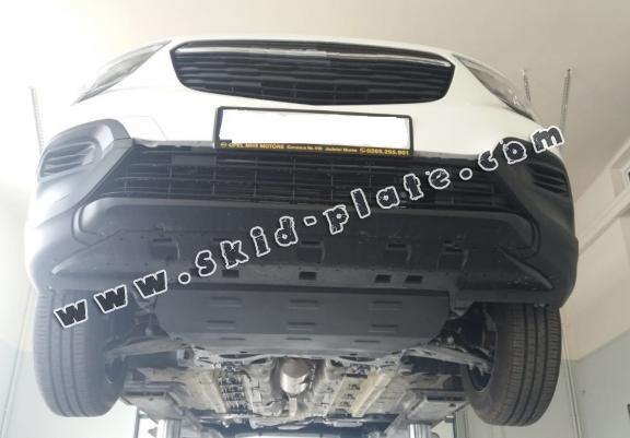 Steel skid plate for Toyota Proace City Verso