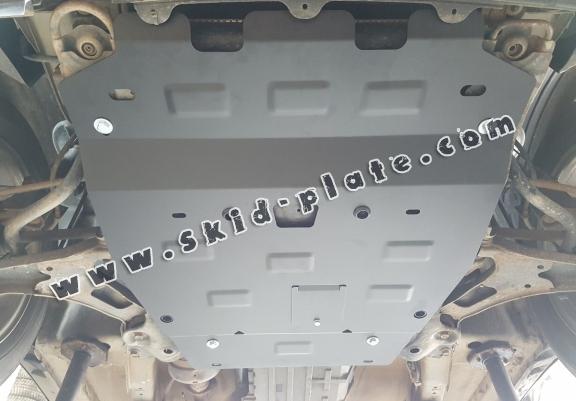 Steel gearbox and transfer case skid plate for Suzuki Grand Vitara 2