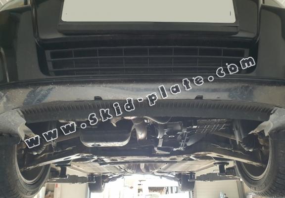 Steel skid plate for Volvo V50