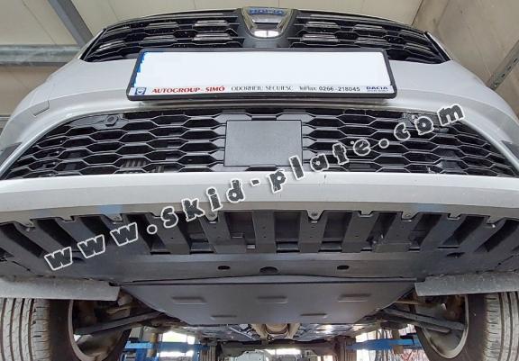 Steel skid plate for Dacia Logan