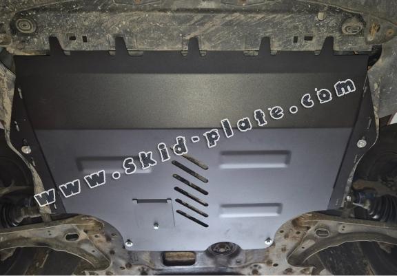 Steel skid plate for Skoda Superb