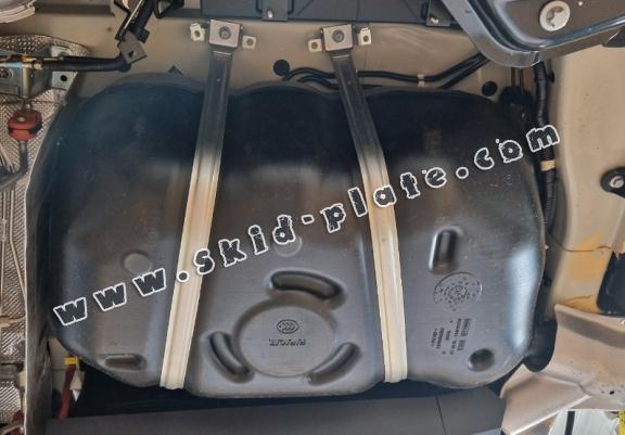 Steel fuel tank skid plate  for Fiat Ducato