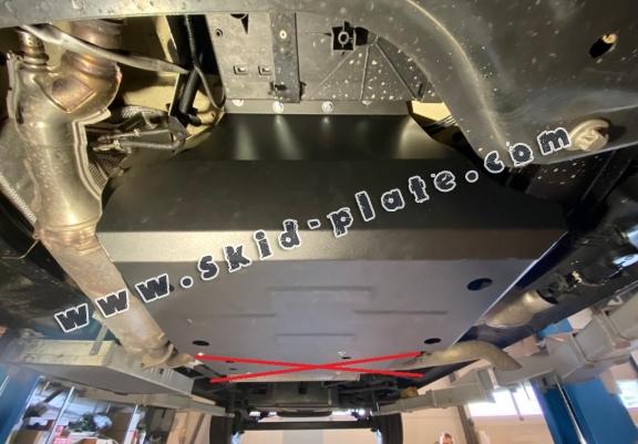 Steel fuel tank skid plate  for Fiat Ducato