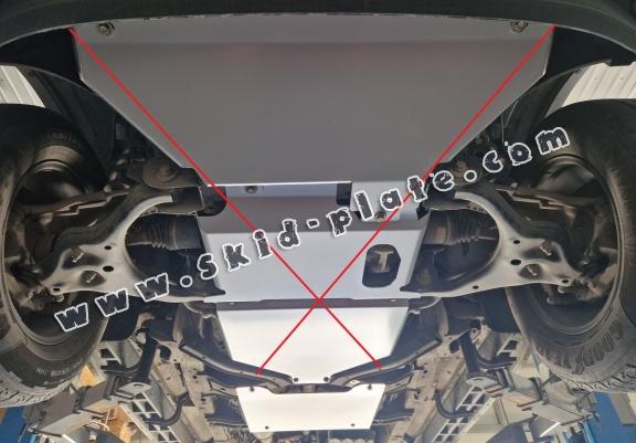 Steel transfer case skid plate for Volkswagen Amarok