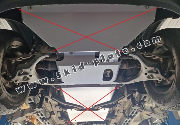 Steel skid plate for Volkswagen Amarok