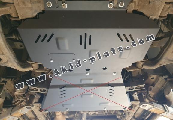 Steel skid plate for Renault Alaskan