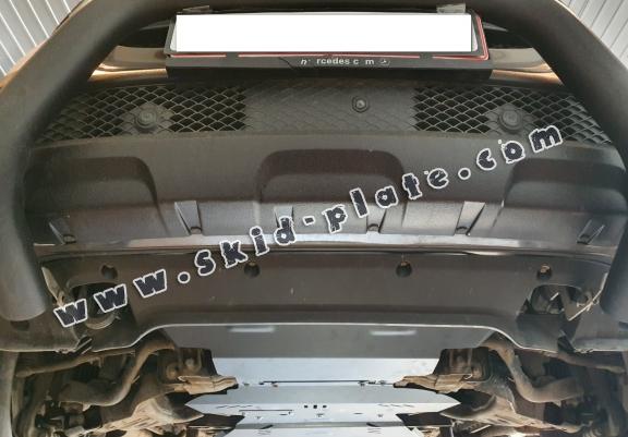 Steel skid plate for Renault Alaskan